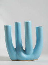 Thumbnail of Vintage Sculptural Multi Bud Ikebana Vase