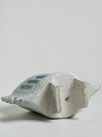 Thumbnail of Vintage Blue Speckle Glaze Textural Ikebana Vessel