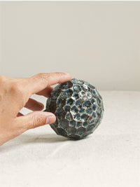 Thumbnail of Vintage Mini Faceted Double Bud Vase